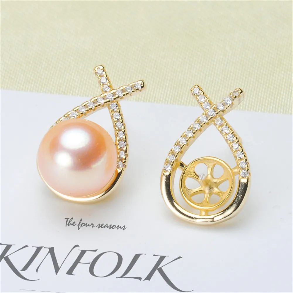 

Fashion Style Metal Gold Rhodium Ear Hook Earrings Accessories For Women DIY Jewelry Making