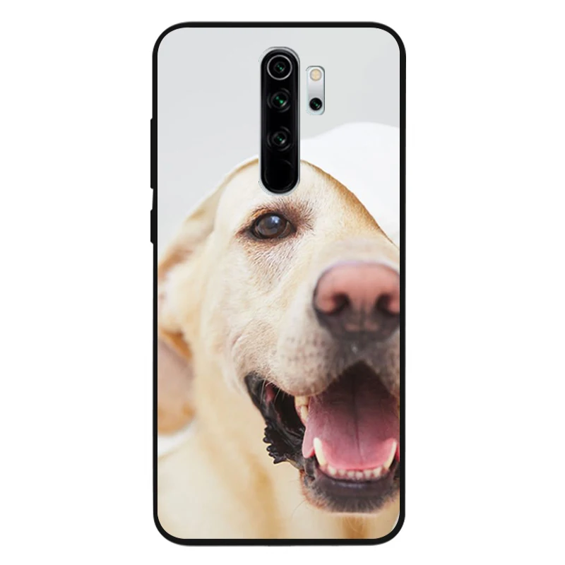 Labrador Dog black Phone Case For Xiaomi Redmi note 9 8 7 6 5 4 Pro S for redmi 4A 4X 5 Plus 5A 7A Cover xiaomi leather case design