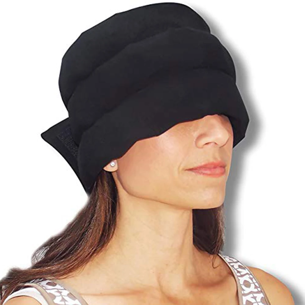 

Headache Hat - The Original Wearable Ice Pack for Migraine Headaches and Tension Relief - Regular Size