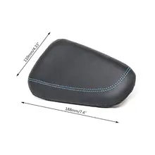 Кожаная Универсальная автомобильная подушка для ног, наколенник, поддерживающая Подушка, протектор для BMW E46 LX9C