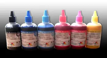 

100ml each color, 6 color , total 600ml Top Quality 6 colors Imported Korea Inkjet Printing Sublimation Ink cin2