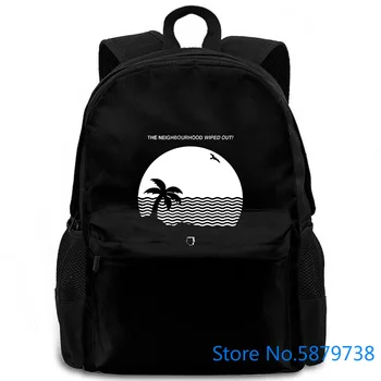 

Brand New Nhbd Neighbourhood Wiped Out Black Hipster Mens women men backpack laptop travel school adult student