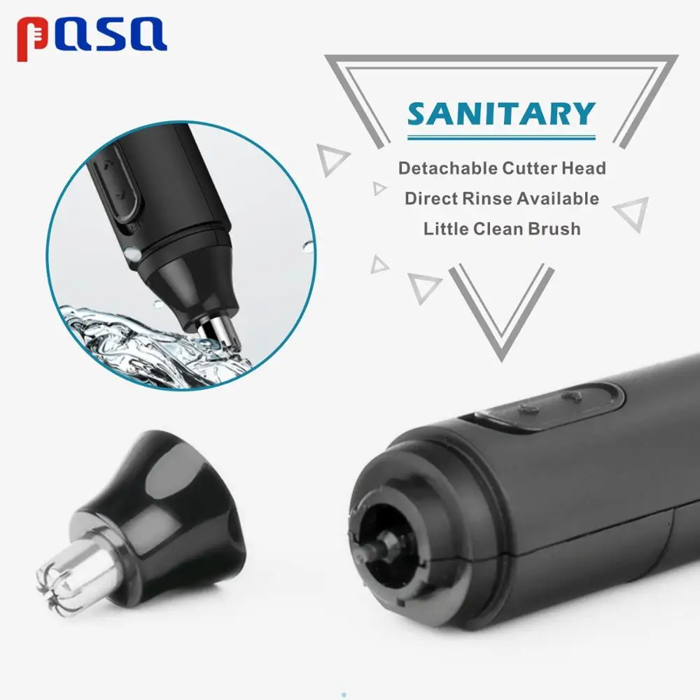 Nose Hair Trimmer Neck Eyebrow Safety Face Care Hair Trimmer Shaving Men Small Razor Beard Face Hairs Trimer for Nose and Ear