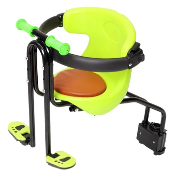 

Mountain Road Bike Child Safety Seat Child Bicycle Front Chair Suitable for 0-6 Years Old Baby, Green