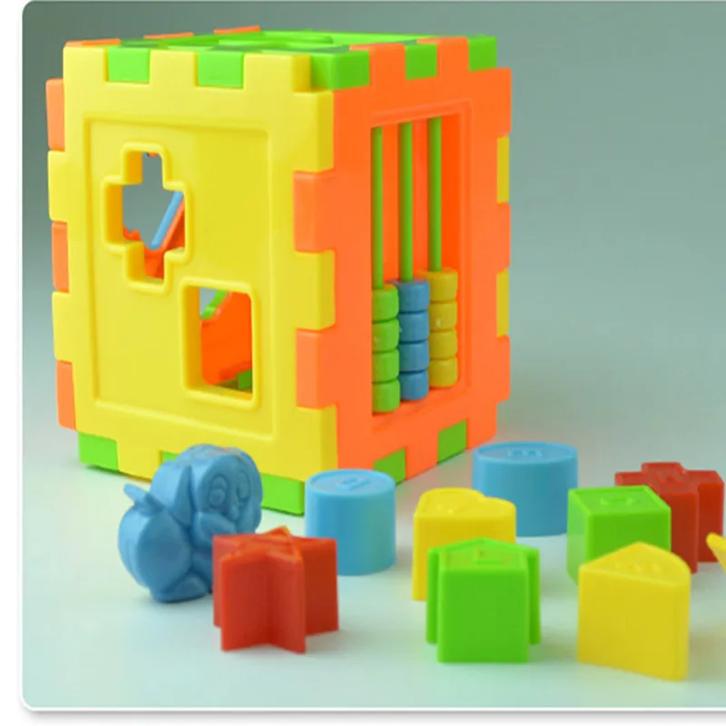 

Children's toy Building Blocks/intelligence box/small hands and cerebellum move together to recognize square building blocks.