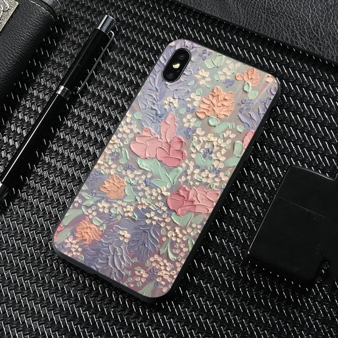 Милый Классический мягкий чехол с цветочным рисунком для LG G2 G3 G4 Mini G5 G6 G7 Q6 Q7 Q8 Q9 V10