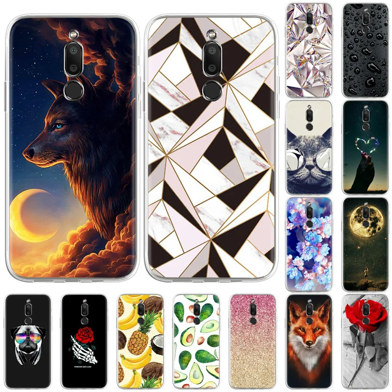 Multi-style Case For Meizu M6T Cases Silicone Cute Fundas For Meizu 16 Plus 16X C9 Pro E3 M10 M15 Cover Animal Soft TPU Bumper meizu cover