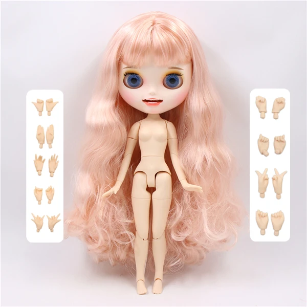 Fortune Days DBS 1/6 bjd кукла шарнир тело smail лицо белая кожа Новое матовое лицо мягкие волосы с бровями блеск для губ SD DBS Подарочная игрушка - Цвет: like a picture