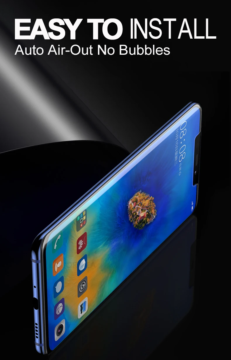 УФ клей Sceen протектор для huawei Honor 8X жидкое УФ закаленное стекло mate 20 Pro P20 mate 10 Pro Honor Note 10 Magic 2 Nova 3 3i