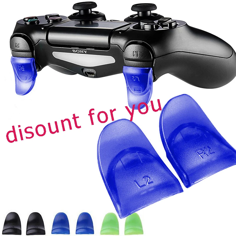 1 пара кнопок L2 R2 удлинитель триггера геймпад для PlayStation 4 PS4 Slim/Pro аксессуары