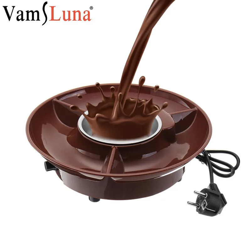 Hervidor multifuncional para Fondue de Chocolate, juego de olla para derretir helados y queso