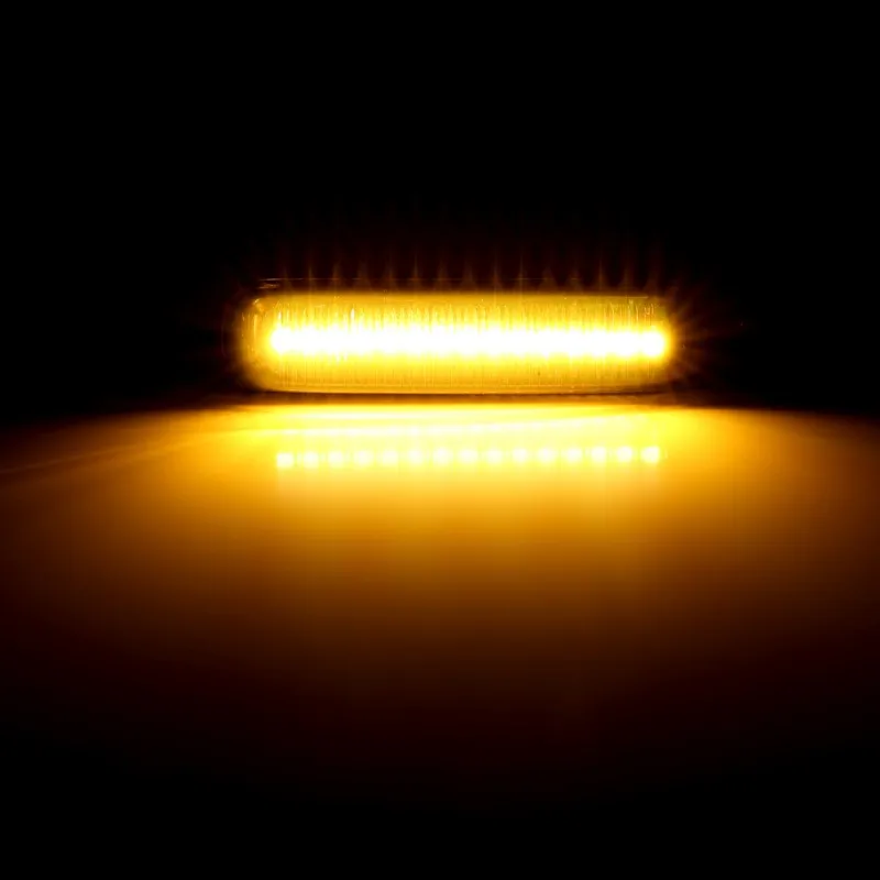 2 шт. потоковый боковой светодиодный индикатор динамический поворотный сигнал