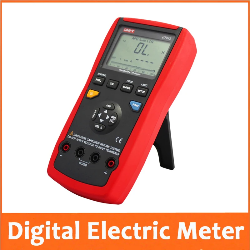 

Resistance Capacitance Inductance Meter LCR Digital Frequency LCR Tester Auto Intelligent Check and Measurement