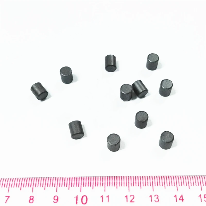 Ферритовый стержень DiameterxLength-6x7mm 50 шт. Ni-Zn мягкий ферритовый сердечник магнитный стержень бар для индуктивности катушки высокой Frenquency