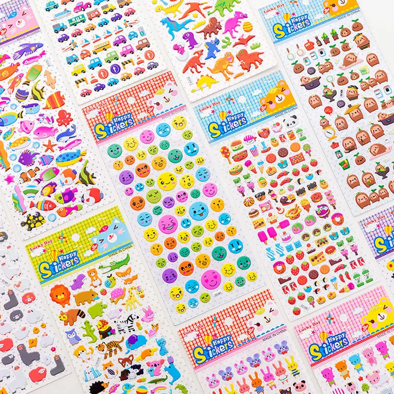 

Clearance sales wholesale 100 pcs Random cartoon stickers, Scrapbook decoration sticker children kids toy gifts Free shipping