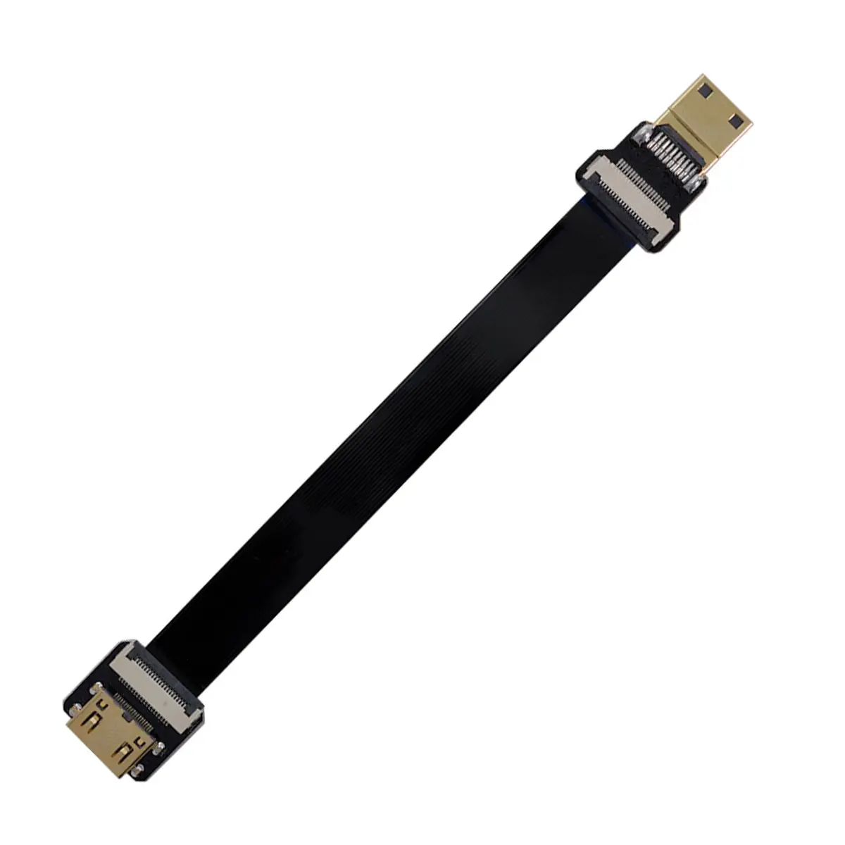 

CY CYFPV Mini HDTV Male to Mini HDTV Female Extension FPC Flat Cable 1080P for FPV HDTV Multicopter Aerial