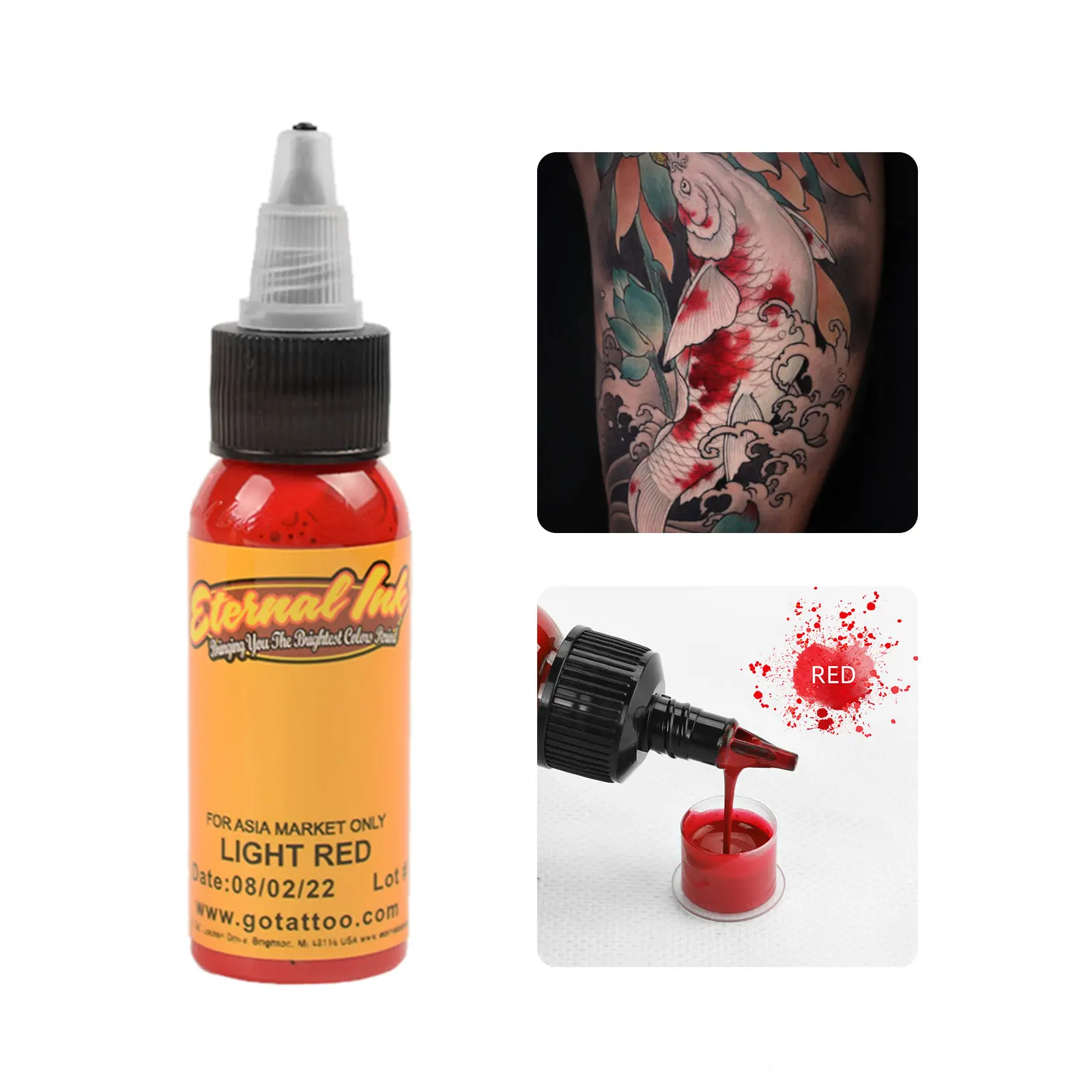 30ml 7Color Mixing Tattoo Ink Permanent Makeup Tattoo Paint Body Art Natural Plant Permanent Pigment Ink Set Supplies