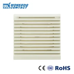 3322-300 Cabinet Ventilation Filter Set Shutters Cover Cooling Fan Grille Louvers Blower Exhaust Fan Filter Panel Without Fan