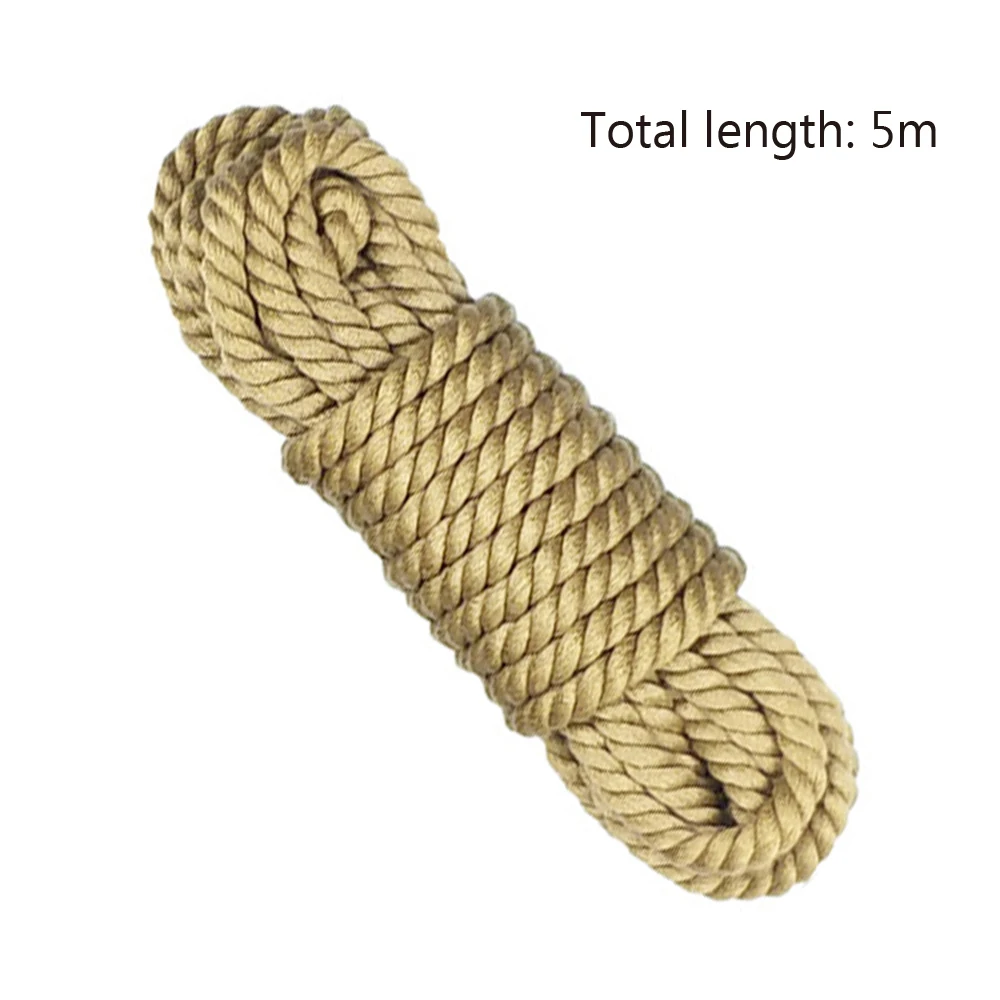 Schiavo SM Bondage Corda Flirtare 5m 10m Corda di cotone morbido Restraint Gioco di ruolo Fetish Gioco per adulti Giocattoli sessuali per C_voghion.com