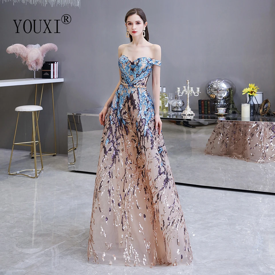 colorful party dresses