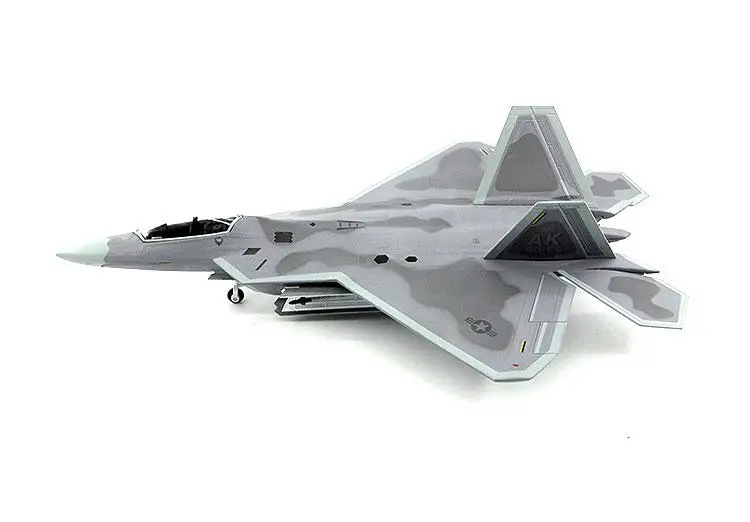 Unistar США F-22 RAPTOR 1/72 литье под давлением модель самолета