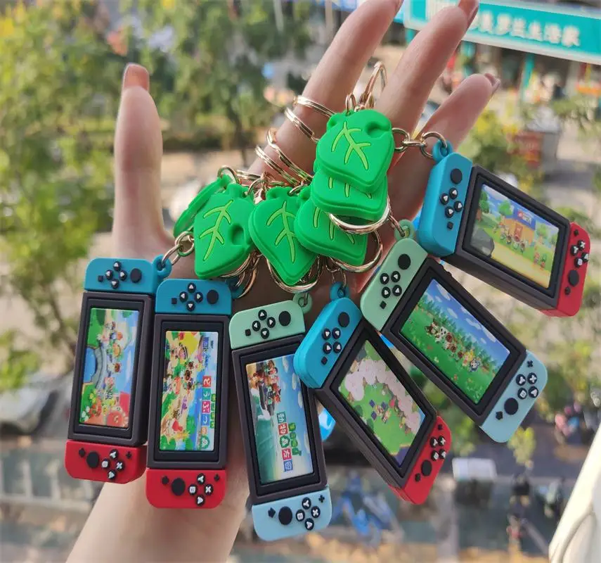 2020 DIY новый переключатель игровой автомат брелки животное пересечение брелок