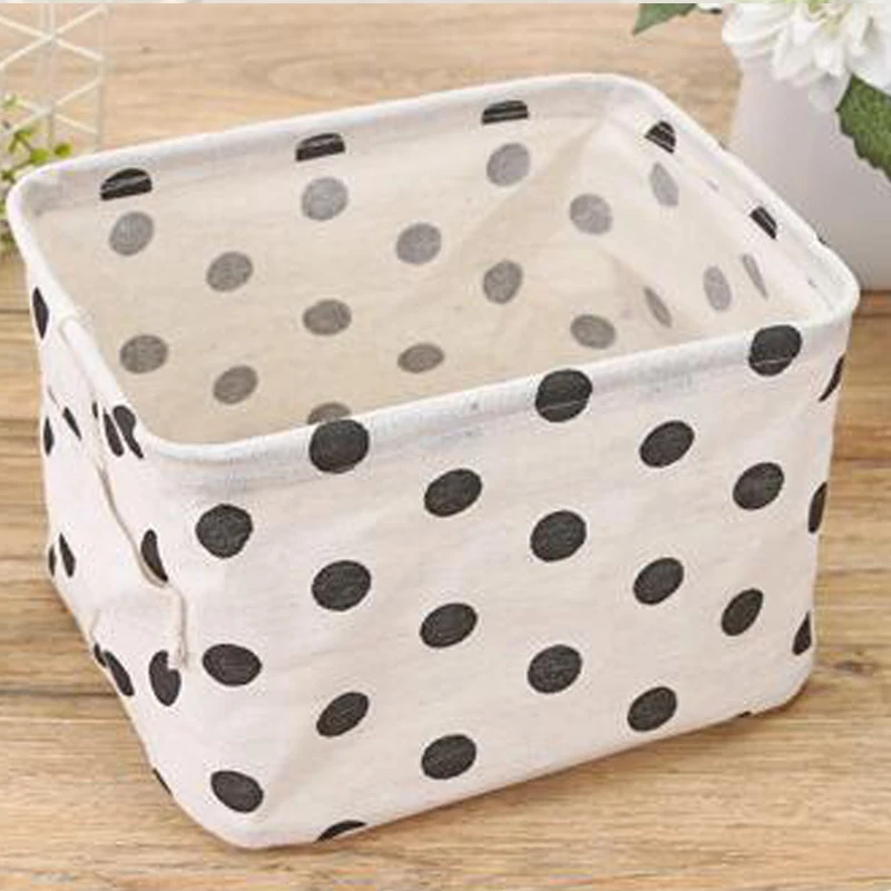 

1Pc DIY Basket Book Sundries Underwear Toy Desktop Storage Box Cosmetic Storage Organizer Stationery Container Laundry Basket