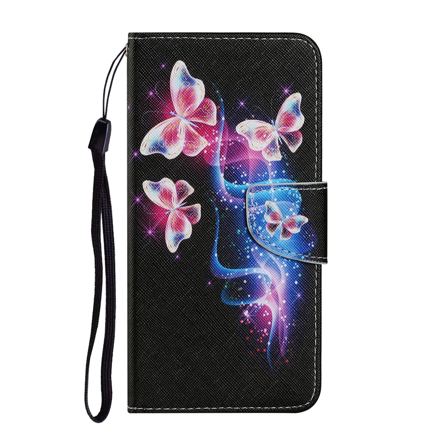 xiaomi leather case custom Leather Case For Xiaomi Redmi Note 7 7A 8 8A 8T 9 9S 9A 9C Pro Max Butterfly Animal Painted Book Stand Flip Leather Phone Cover case for xiaomi Cases For Xiaomi