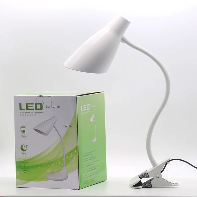 

Desk lamp USB led Table Lamp LED Table lamp with Clip Bed Reading book Light LED Desk lamp Table Light