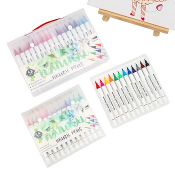 

60PCS Colors Fineliner Drawing for bullet Journal Art Markers Pen Felt Painter Calligraphy Lettering Colouring Pens Set