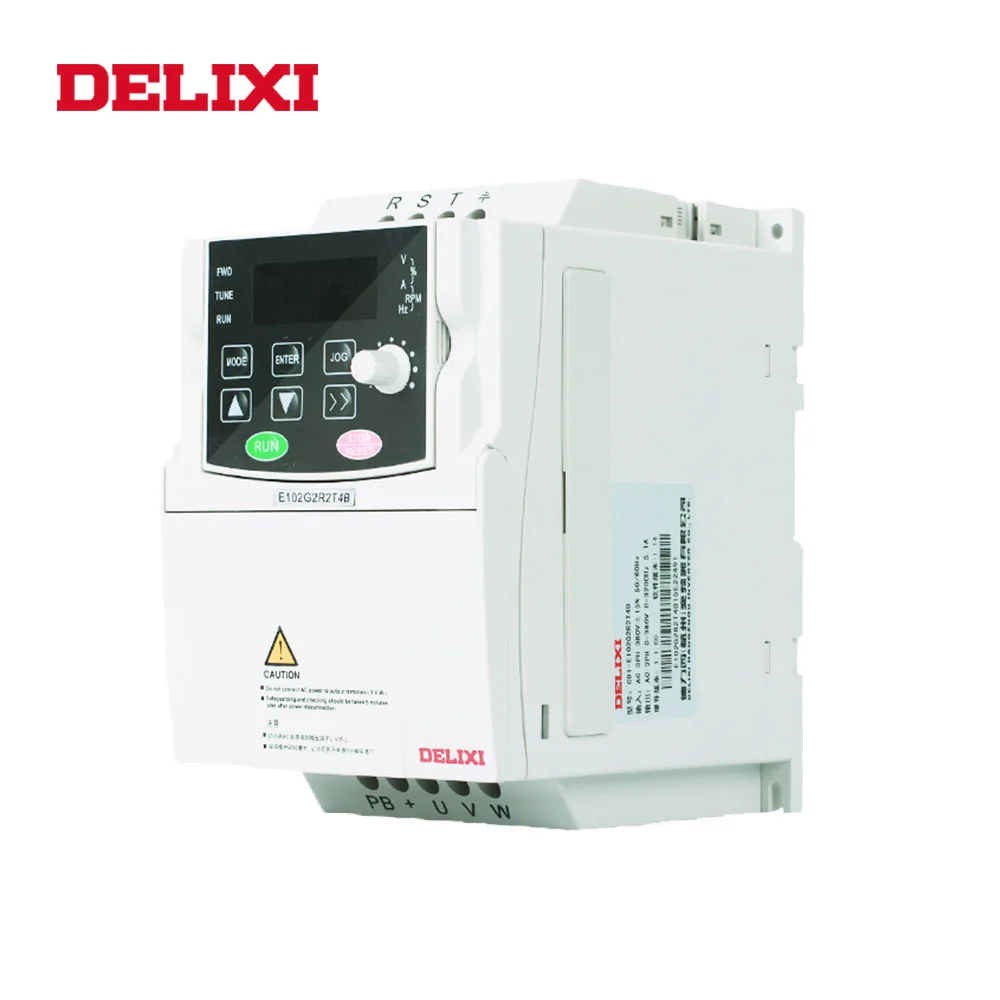 DELIXI преобразователь частоты переменного тока 380V 3.7KW 3 фазы вход выход регулятор