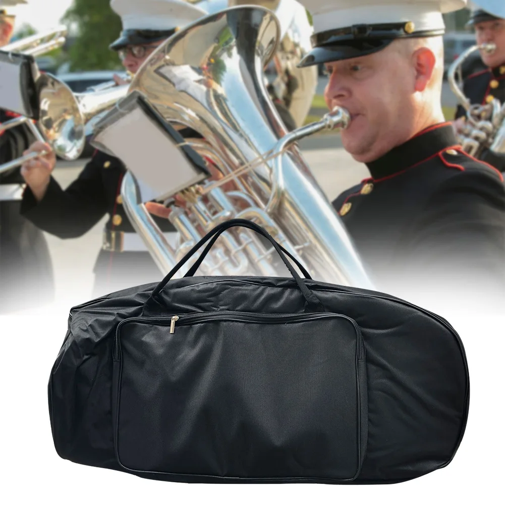 Tuba Bag Instrument Professional Thick Sponge Breathable Backpack