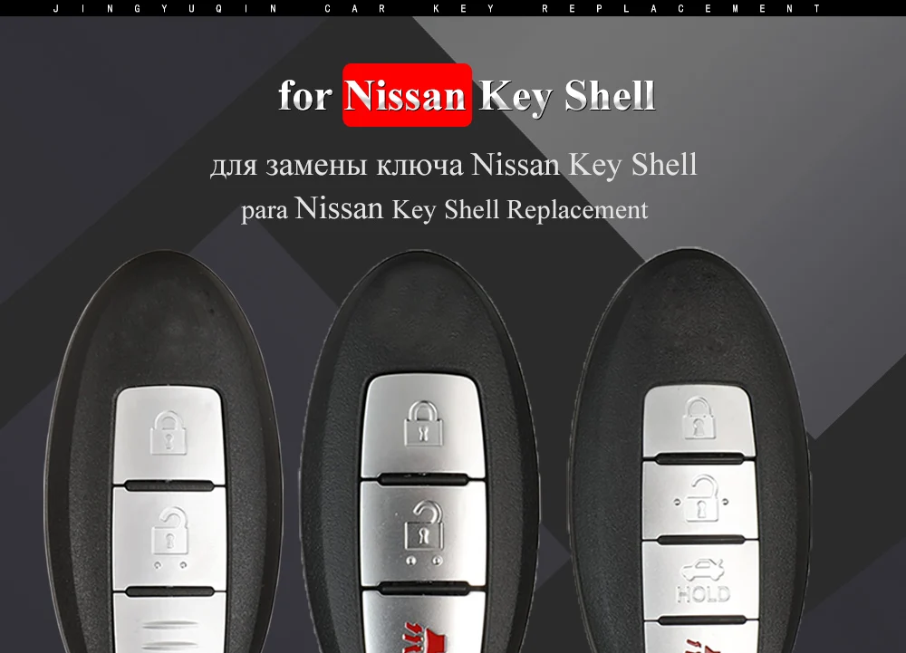 Keyforkess 3/4BTN Shell chiave a distanza per auto per Nissan Cube Juke Versa Note x-trail Qashaqai Sunny Juke Altima TIIDA Murano Maxima Old 10 Keyforkess 3/4BTN Shell chiave a distanza per auto per Nissan Cube Juke Versa Note x-trail Qashaqai Sunny Juke Altima TIIDA Murano Maxima Old - Hd0586dd9d2b648149784be9d9c2e8371D