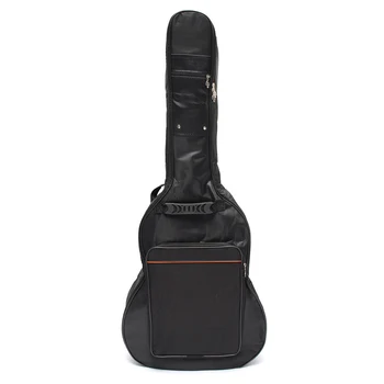 

Thick Padded Canvas guitar bag Backpack With double Shoulder Straps for 40/41 inch Acoustic Guitar Oxford Cloth New O15