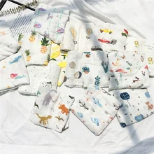 60% 2A60см муслин бамбук хлопок младенец одеяло младенец новорожденный одеяла новорожденный пеленание пеленка отрыжка ткань полотенце поддержка дропшиппинг