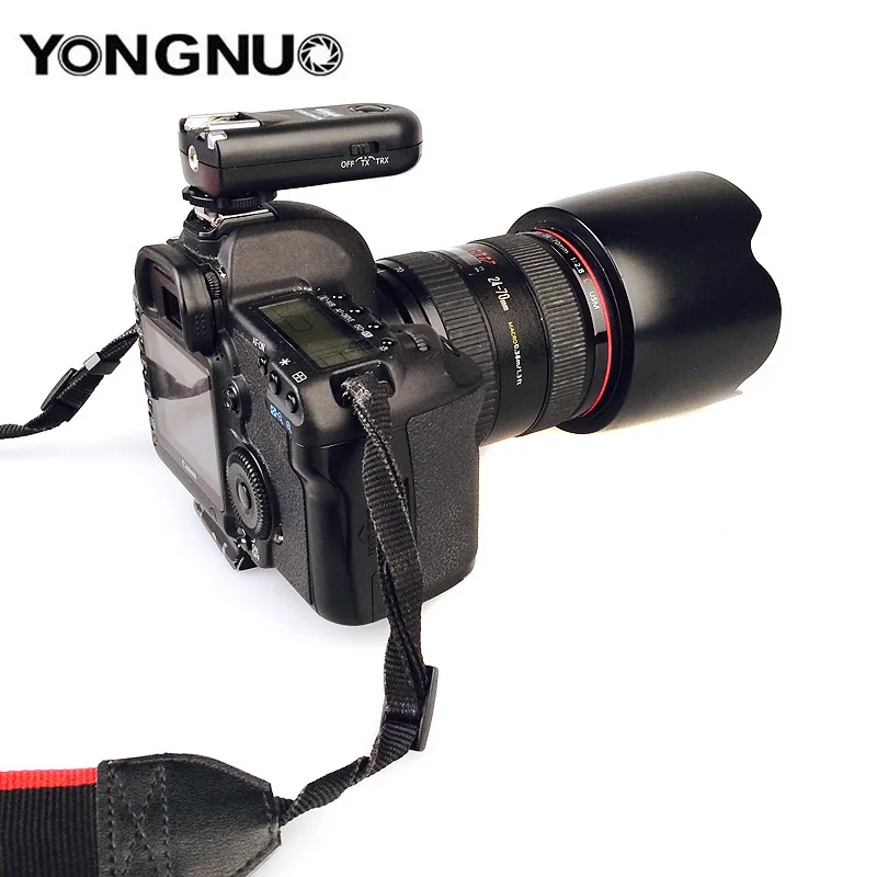 YONGNUO RF603II беспроводной триггер вспышки 2 трансивера для Nikon D90 D700 D300 D3100 D600 D610 для Canon 5D Mark II III 6D 500D