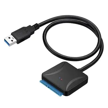 

Rovtop USB 3.0 To SATA 3 Cable Sata To USB Adapter Convert Cables Support 2.5 Or 3.5 Inch External SSD HDD Adapter Hard Drive