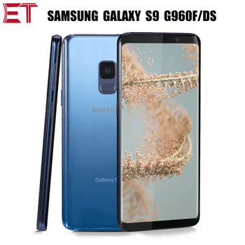 Перейти на Алиэкспресс и купить Глобальная версия Samsung Galaxy S9 G960F/DS Dual SIM мобильный телефон 4 ГБ ОЗУ 64 Гб ПЗУ Exynos9810 5,8 дюйма 1440x2960 IP68 NFC телефон на Android