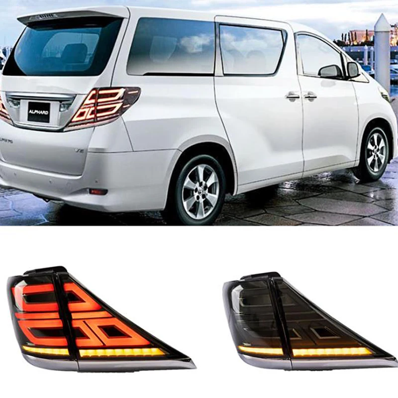 Автомобильный светодиодный задний светильник в сборе для Toyota Alpha 2007 2013
