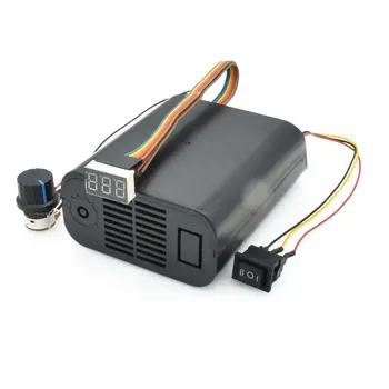 

PWM dc motor speed controller max 60A CCW digital display 0~100% adjustable drive module Input 10V~55V