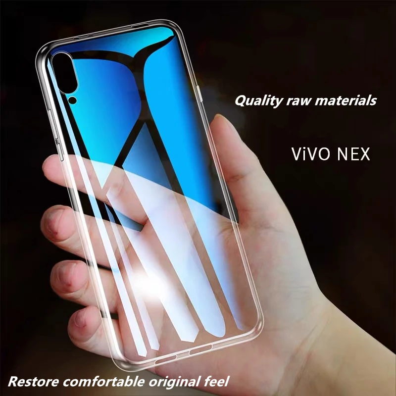 Чехол для VIVONEX NEXA Y7S S1 Ультратонкий Мягкий силиконовый чехол из ТПУ прозрачная