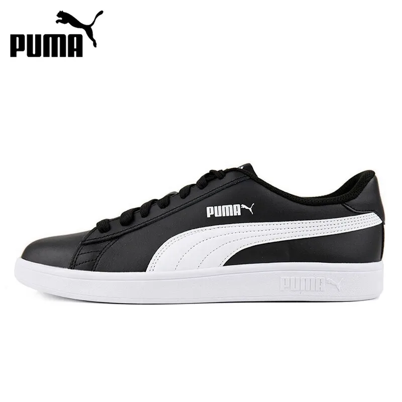 puma smash v2 l black white