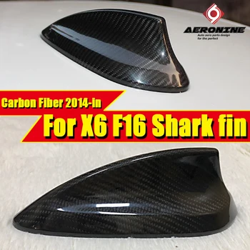 

Fit For BMW X Series Carbon Fiber Antenna Cover X6 F16 F86 X6M Shark Fin Roof Accessories Antenna Decoration 1:1 replacement 15-