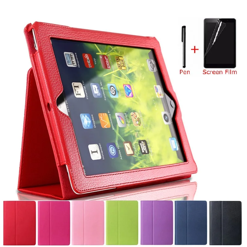 Тонкий чехол из искусственной кожи для нового Ipad 7 го поколения 10 2 книжка с