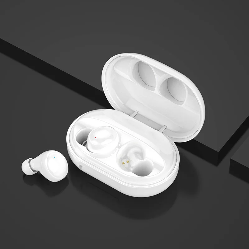 3500 мАч TWS IPX8 Bluetooth V5.0 наушники спортивные сабвуфер стерео звук сенсорное управление DSP шум отмена не задержка игровая гарнитура - Цвет: White
