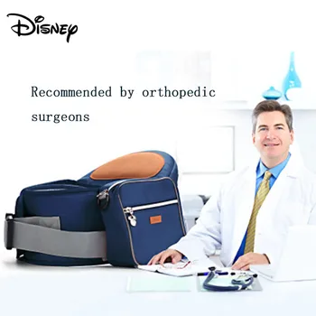 

Disney Baby Hip Seat Carrier Waist Stool Walkers Hold Waist Belt Backpack Carrier Kids Infant comfort Hipseat Waist Seat