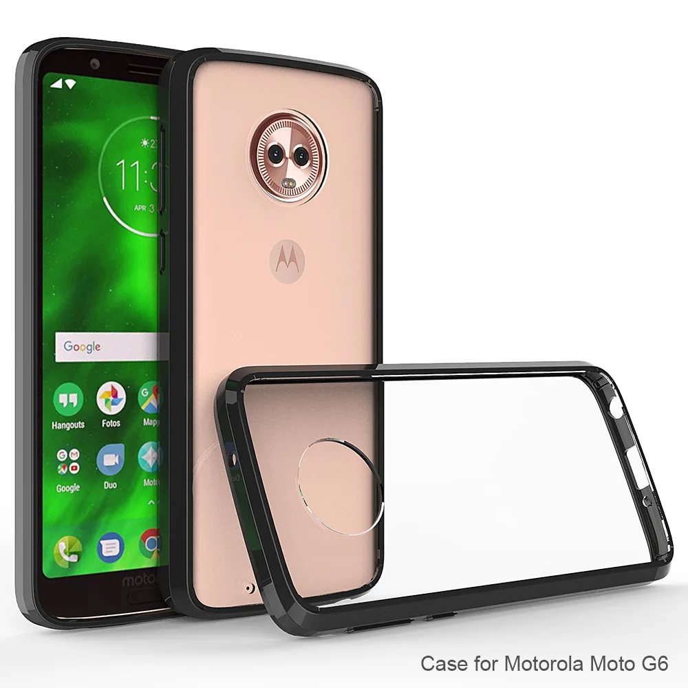 Чехол для Moto G6 мягкий силиконовый бампер из ТПУ Motorola противоударный жесткий