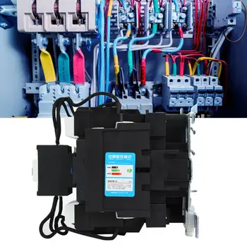 

Household ac Modular contactor CJ19-95/21 Capacitor Switching Contactor AC380V 95A 2 NO 1 NC Flame Retardant Contactor