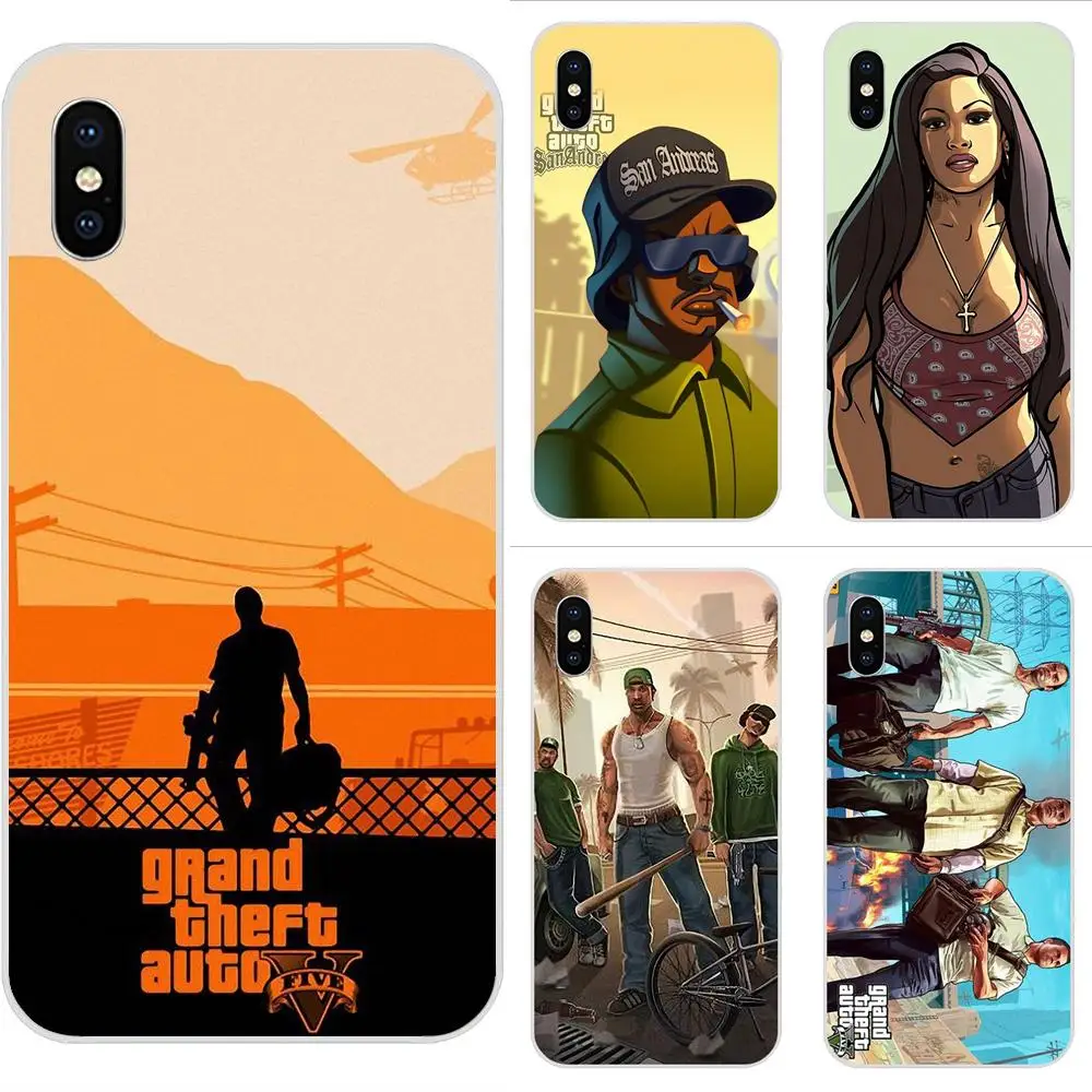 Gta Grand Theft Auto 5 V San Andreas высококачественные аксессуары для телефонов Чехол Xiaomi Redmi Note