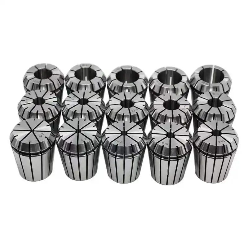 Spring Collet Tool Holder Collet Chuck Lathe Tool Holder Spring Collet Chuck Collet Chuck Holder Engraving Collet Chuck ER16 2mm 3mm 4mm 5mm 6mm 7mm 8mm 9mm 10mm for CNC milling tool holder Engraving machine spindle motor